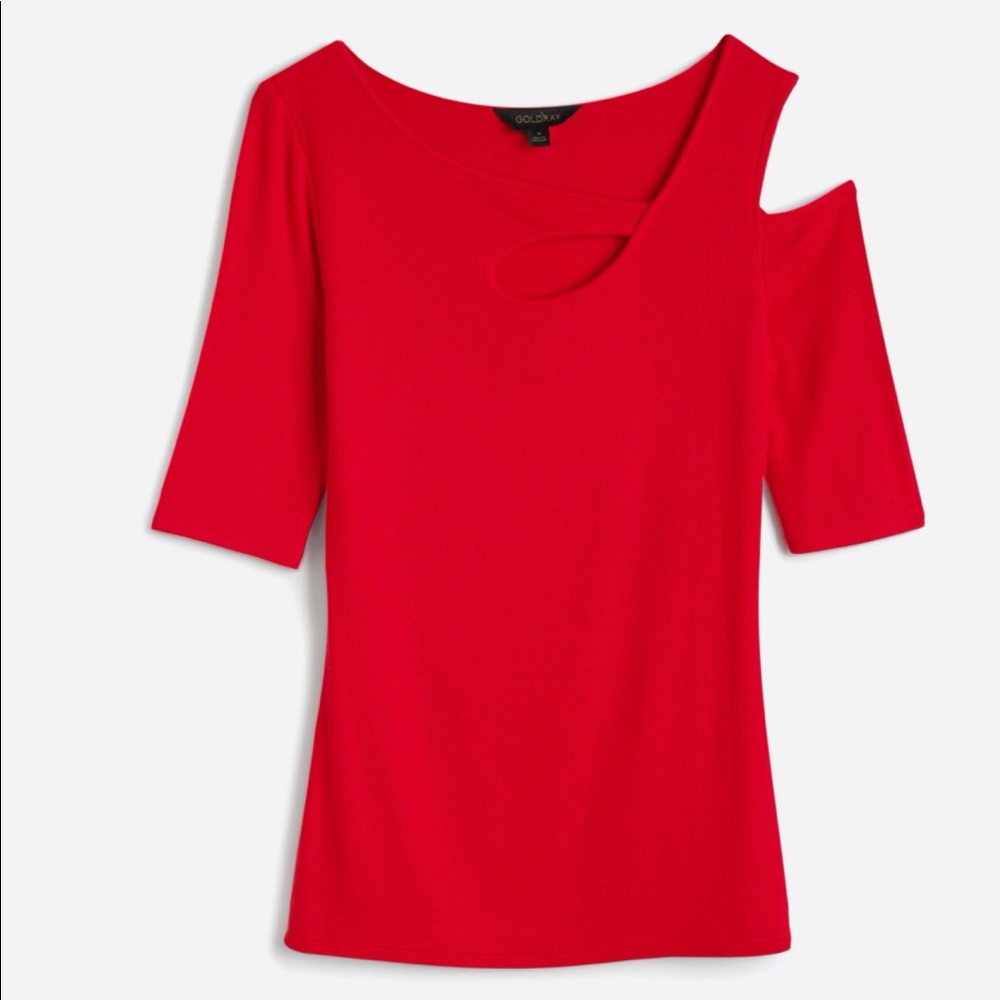 Goldray Assymetric Cold Shoulder stop